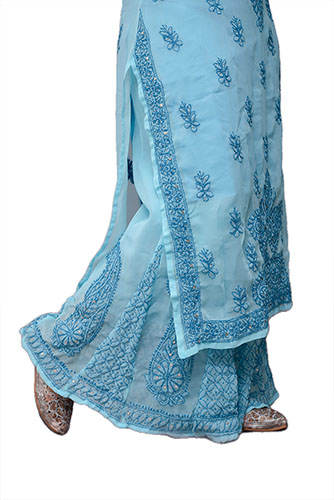 Georgette Kurta- Blue2- Jazztrends copy